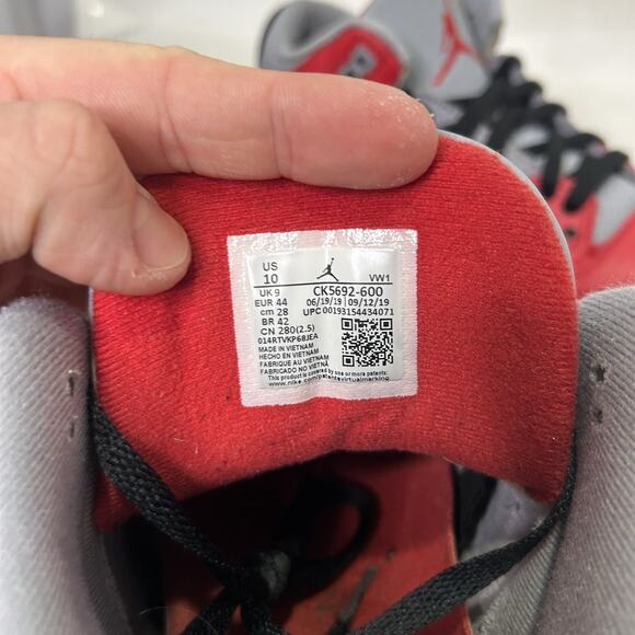 Nike Air Jordan 3 Retro SE “Unite/Red Black” CK5692-600 Men’s 10 Worn - Picture 9 of 9